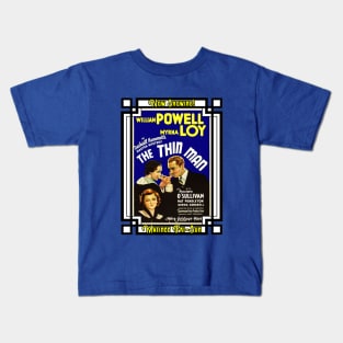 The Thin Man (Frame) Kids T-Shirt